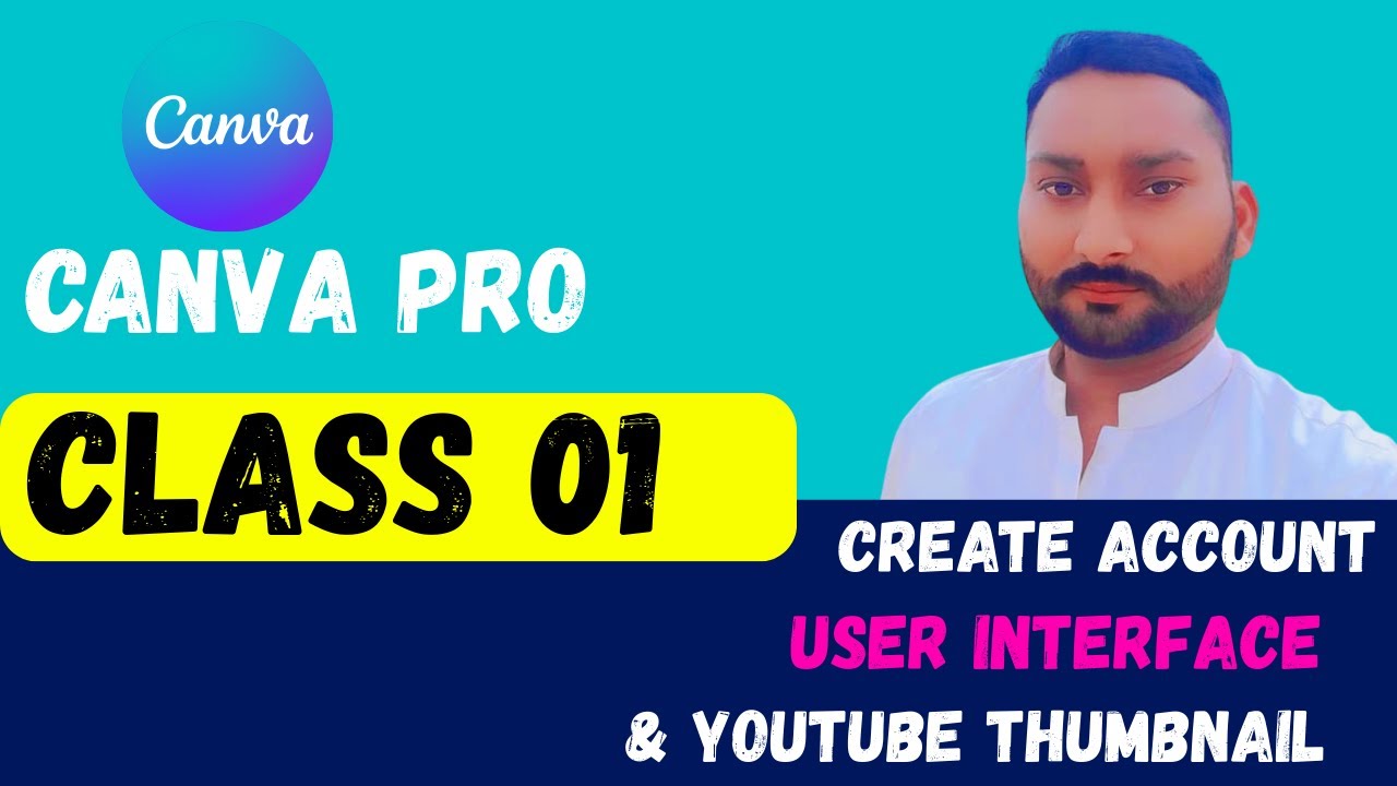 Canva Pro Class 01 – Create Account, Interface & YouTube Thumbnail | Skill Everything