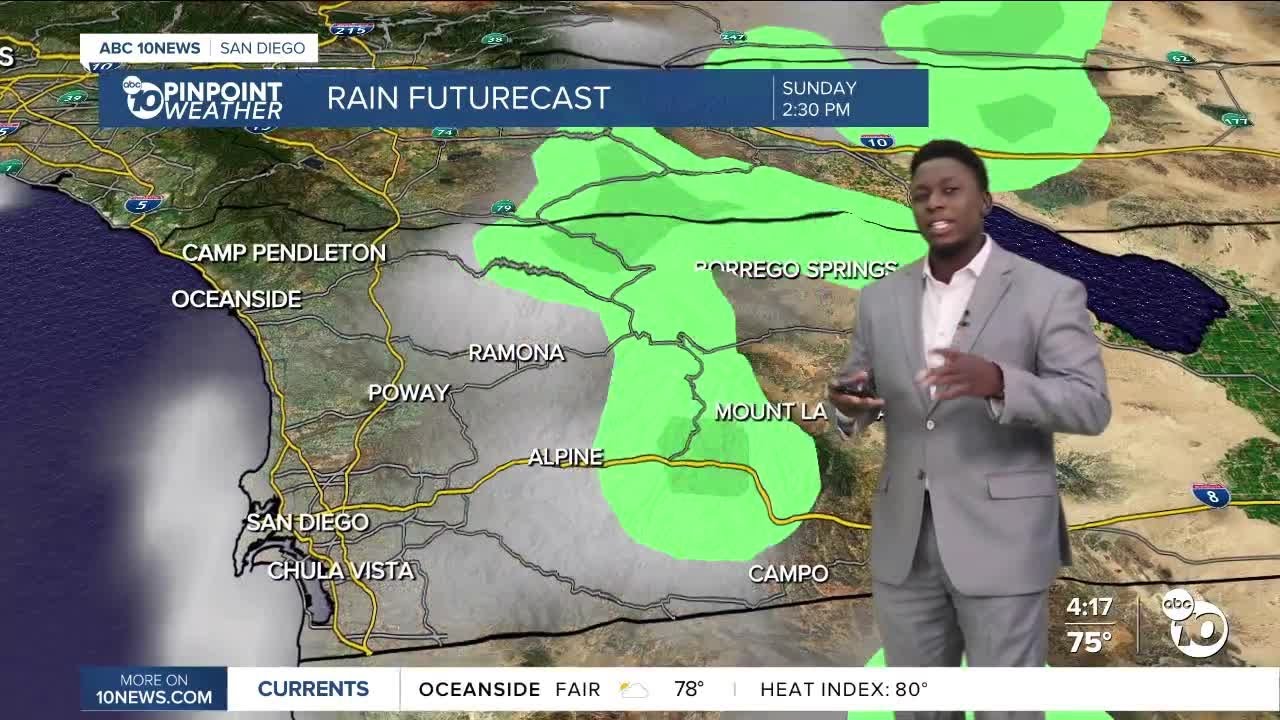 ABC 10News Pinpoint Weather with Moses Small: Heat and humidity coming ...