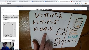 Khan Academy Support - Volume of Cylinders (Mr. Doherty