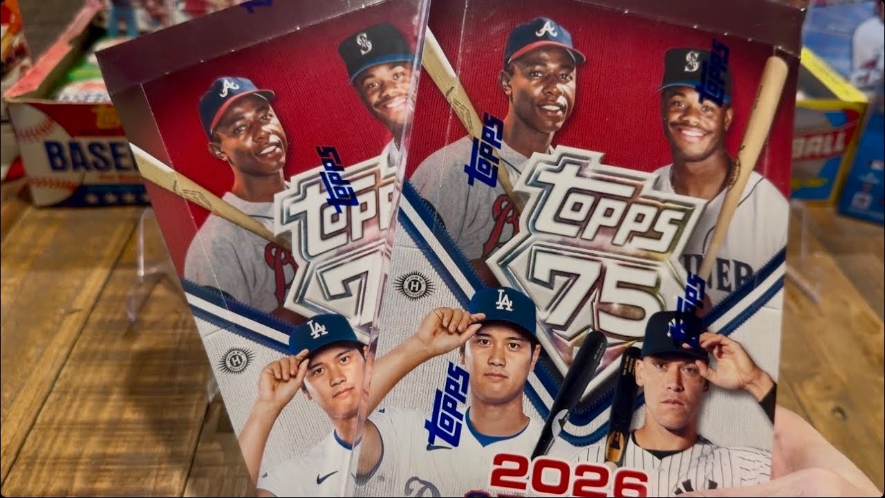 Коллекционные наборы Topps серии 1 2026 года! Потрясающие автографы!!!