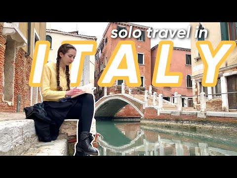 italy travel vlog | venice, lake como, and milan solo travel