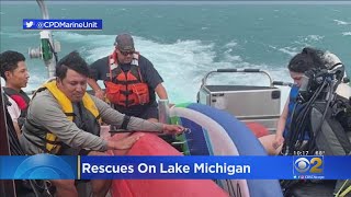 Rescues On Lake Michigan Serve As Reminder Of How Weather Can Change Fast