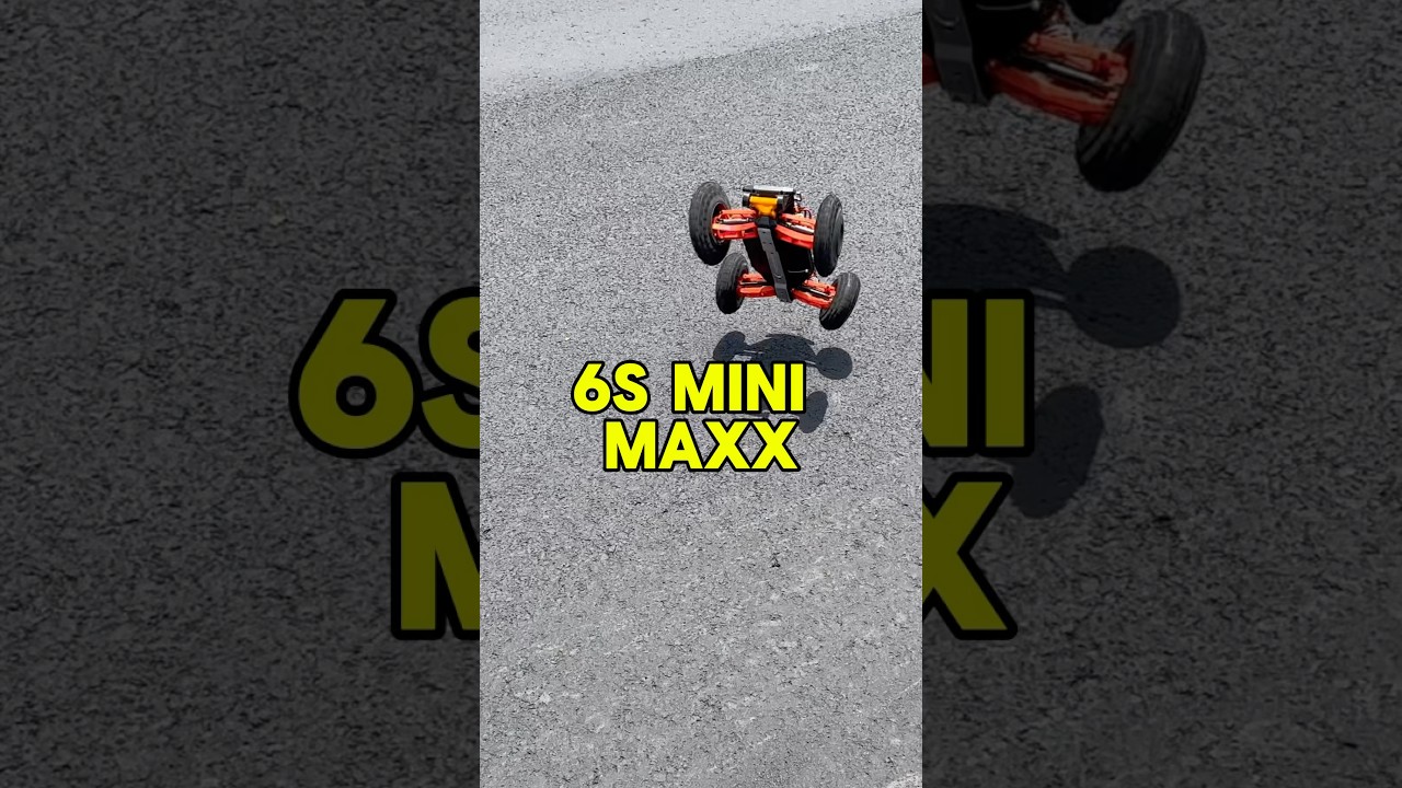 6s Traxxas Mini Maxx is INSANE!
