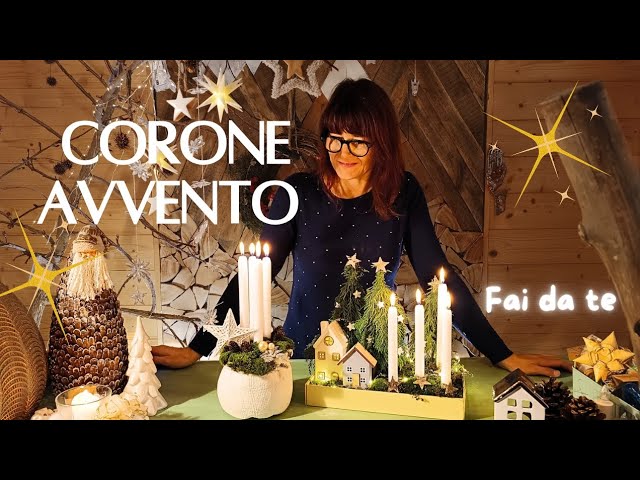 Set Decorazioni Natalizie Fai-da-te Per Corona Avvento – 52 Pezzi Naturali: Stelle Betulla, Fette Arancia, Cannella, Anice, Muschio, Pigne