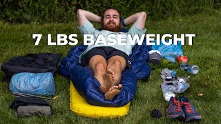 ULTRALIGHT Summer Backpacking Gear List