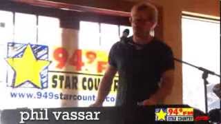 Phil Vassar in Roanoke!  WSLC - 94.9 Star Country