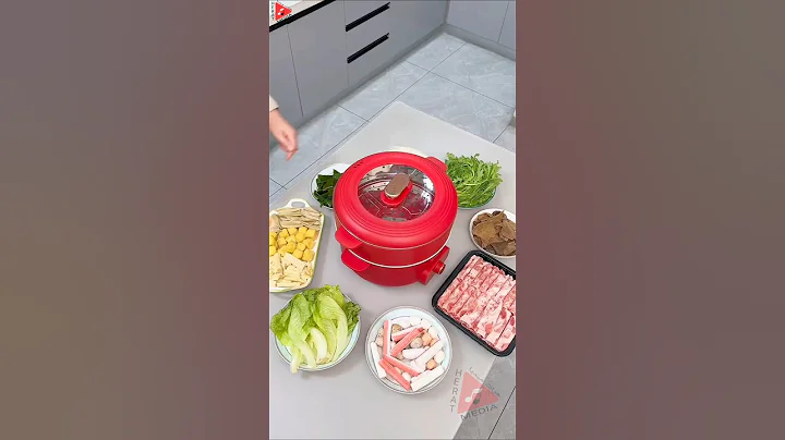 Multi Purpose Electric Cooker,Mini Electric Hot Pot with Non-Stick Coating😱😍,#kitchen #pot #trending