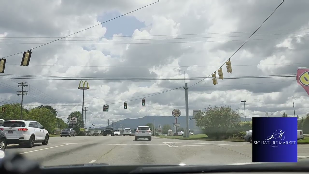 Driving Through Seymour TN – Simmons Rd to Chapman Hwy to Tittsworth Springs Rd