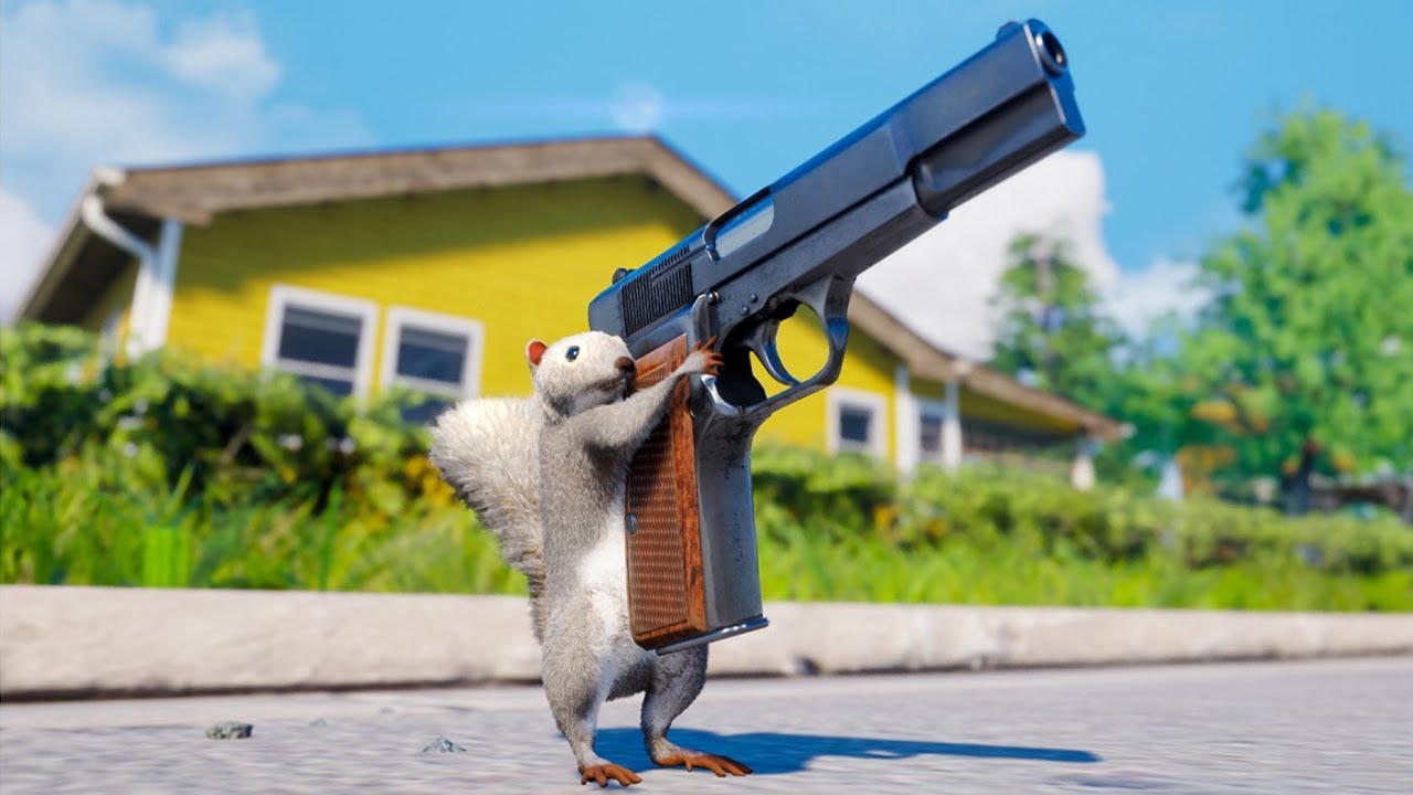 リスになって人間どもを撃ち殺してみたｗｗｗ