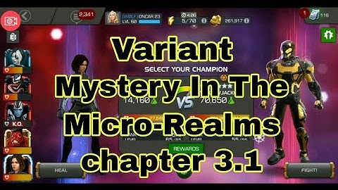 Mystery In The Micro-Realms Variant - Chapter 3.1 (Marvel Contest Of Champions)