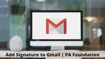 Add Signature to Gmail | Images | Social Icons | PA Foundation