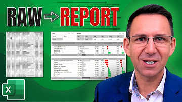 From Raw Data to Stunning Excel Report (No VBA, No Fluff)