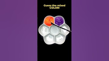 Oranje + Paars = Rood?! Kleurentheorie getest! 🔴