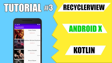 Tutorial RECYCLERVIEW en ANDROIDX 📱 con KOTLIN en español #3- Curso Android en Kotlin 2020