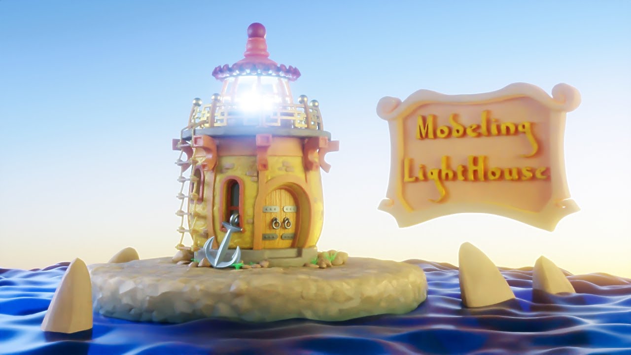 Blender | Modeling LightHouse