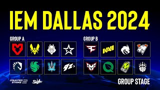 (RU) G2 vs. Falcons | IEM Dallas 2024 | Group Stage | DAY 1