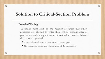 PROCESS SYNCHRONIZATION Part II Mr. Jishnu MondalAssistant Professor CSE Department