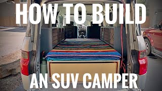 How to Build a Camping Setup for Your SUV