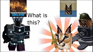 Raise a Floppa meets Tower Defense Simulator In A Nutshell!  (TDS Meme) (Roblox)