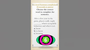 C1 Level- Sentence completion exercise 3