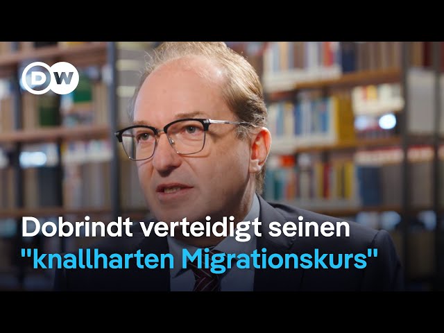 Bundesinnenminister Alexander Dobrindt im DW-Interview: Meine Migrationspolitik ist knallhart