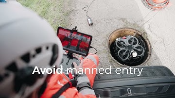 Elios 3, the ultimate drone for water & wastewater inspections and mapping #SewerDrone