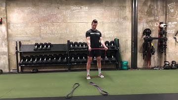 Resistance Band Bicep Hammer Curl