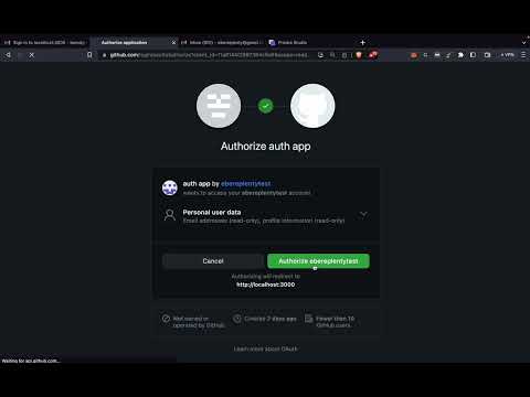 How To Authenticate With NextAuth GitHub Provider - Demo