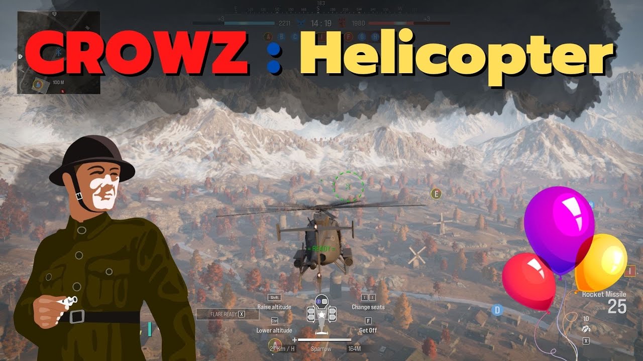 CROWZ Gameplay : Helicopter Helicopter LOL