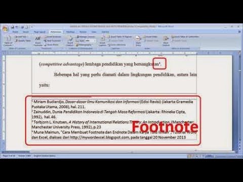 footnote microsoft word 2016 footnote microsoft word 2016