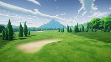 Creating a stylized Golf Course with MicroVerse in Unity