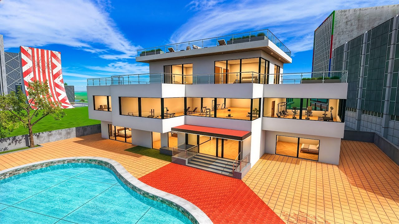 Franklin Upgrade House to Luxury House - INDIAN BIKE DRIVING 3D