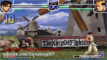 kof 2002 uniq hard dashing combo by faraz baig