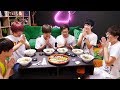 「すしらーめん」と食べる「寿司とラーメン」