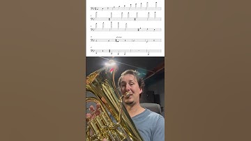 What is the range of a Euphonium?!? I don’t think it’s supposed to go this high…. #euphonium
