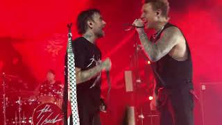 The Used - Blood On My Hands feat Jacoby Shaddix from Papa Roach (Live in Sydney 2023)