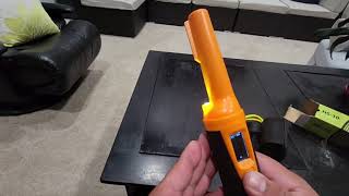 LCD Display Pinpoint Metal Detector Pinpointer Review, Easy to carry