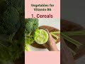 Top 5 vegetables for vitamin B5| Vitamin B6| #health #food #shorts