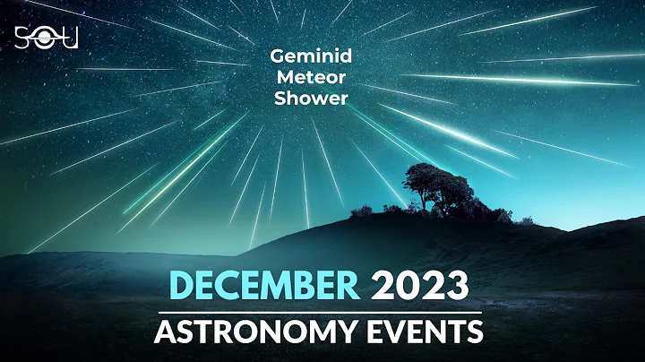 Don't Miss These Astronomy Events In December 2023 | Geminid Meteor Shower | Cold Moon | Solstice