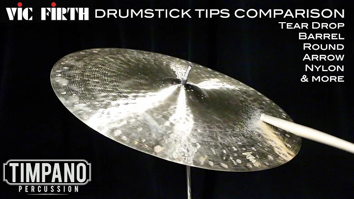 23 Models - Vic Firth Drumstick Tips Comparison - ...