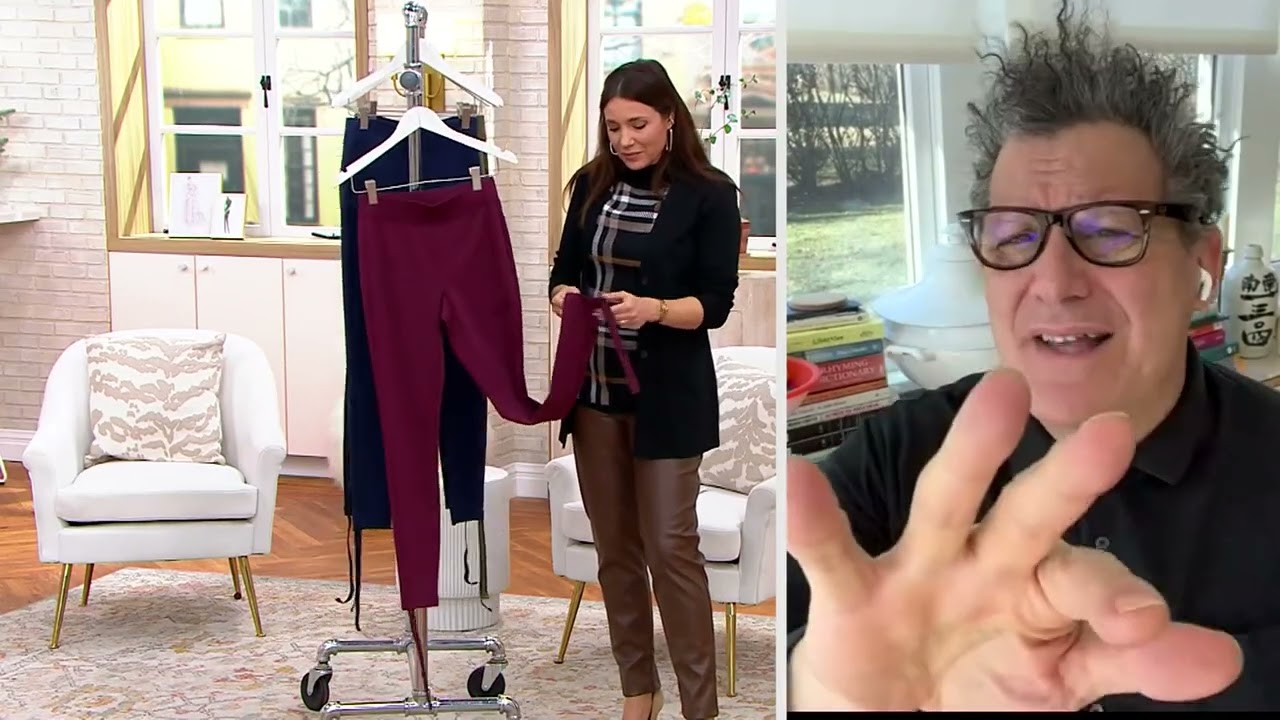 Isaac Mizrahi Live! 24/7 Stretch Knit Stirrup Leggings on QVC