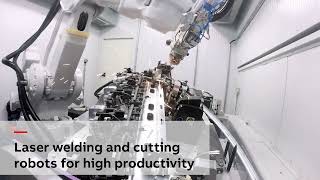 Laser welding and cutting robots