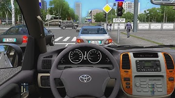 City Car Driving - Toyota Land Cruiser 100 | Fast Driving