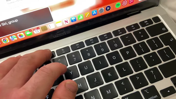 How to use top bar keys on Mac book