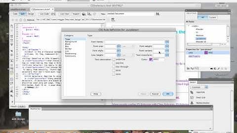 The Code Navigator in Dreamweaver