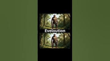 How Humans Evolved from Apes 🧠 | Million Years Ago #Shorts