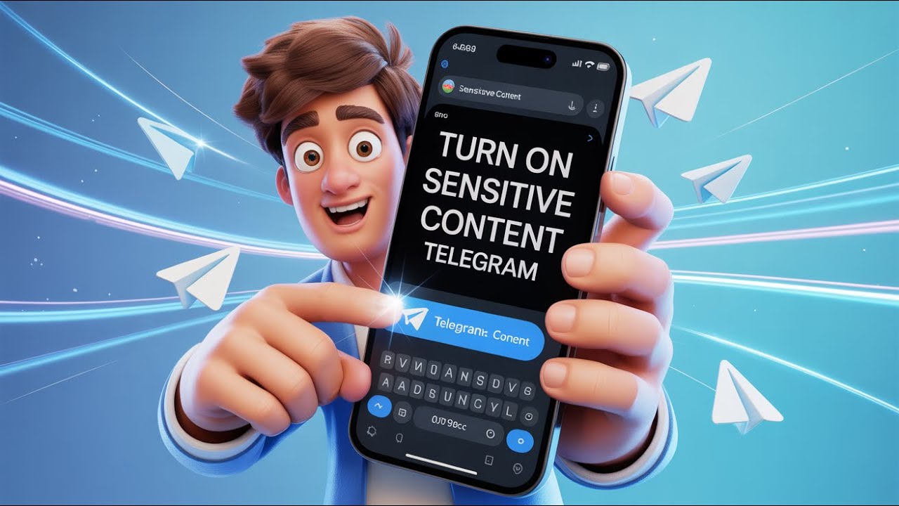 How to Turn On Sensitive Content on Telegram - YouTube