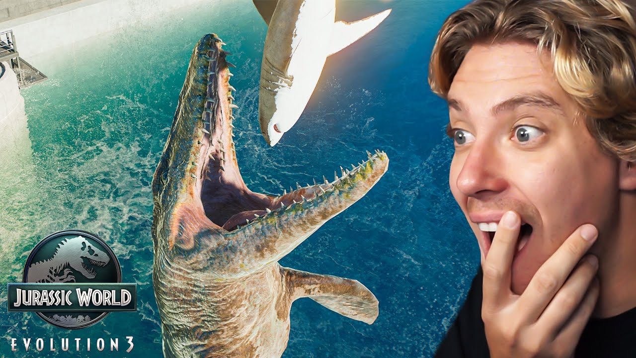 Добавляю водные виды спорта в парк моей мечты в Jurassic World Evolution 3