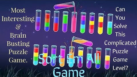 Sort Em All Game Level 1417 l Endless Fun With Immersive experience