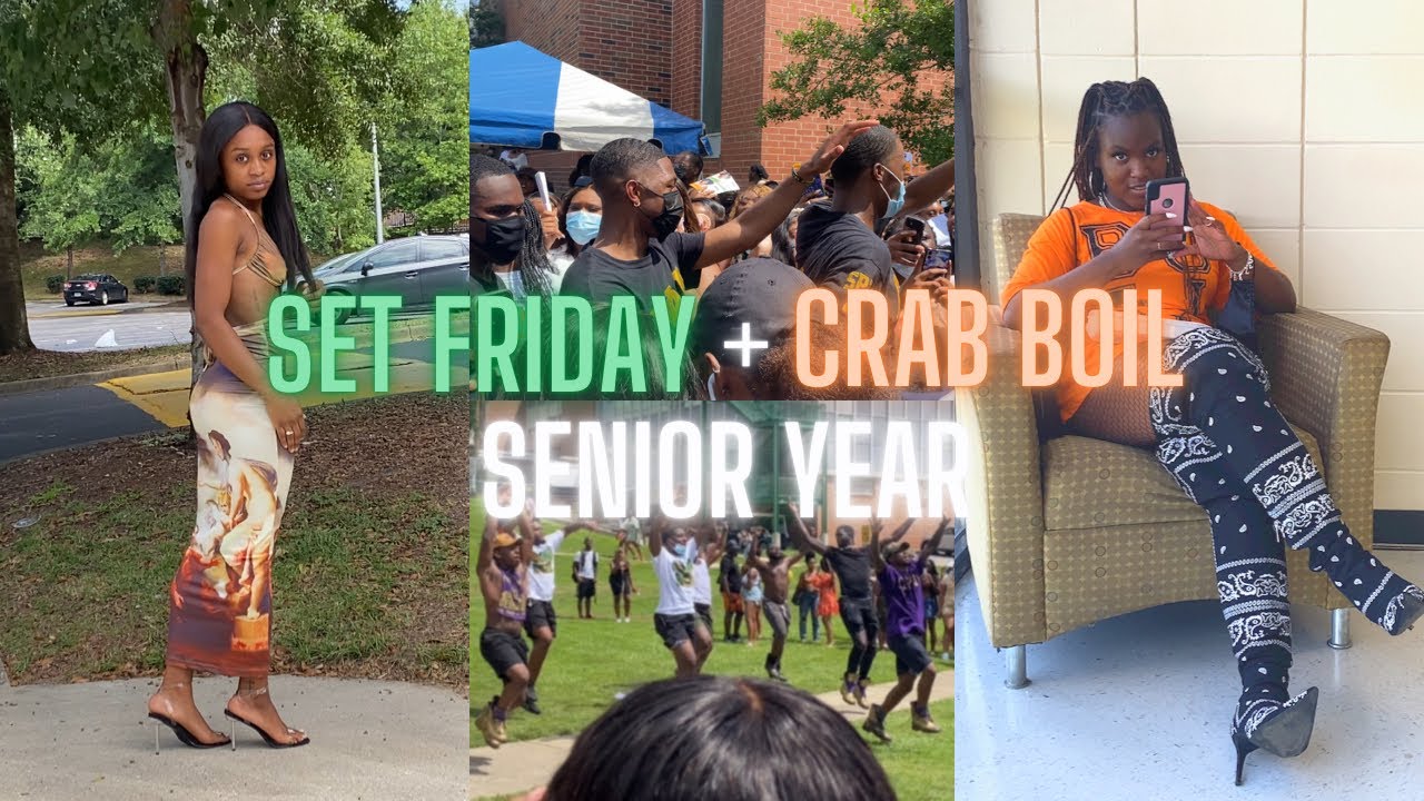First SET FRIDAY + CRAB BOIL of Senior Year FAMU YouTube